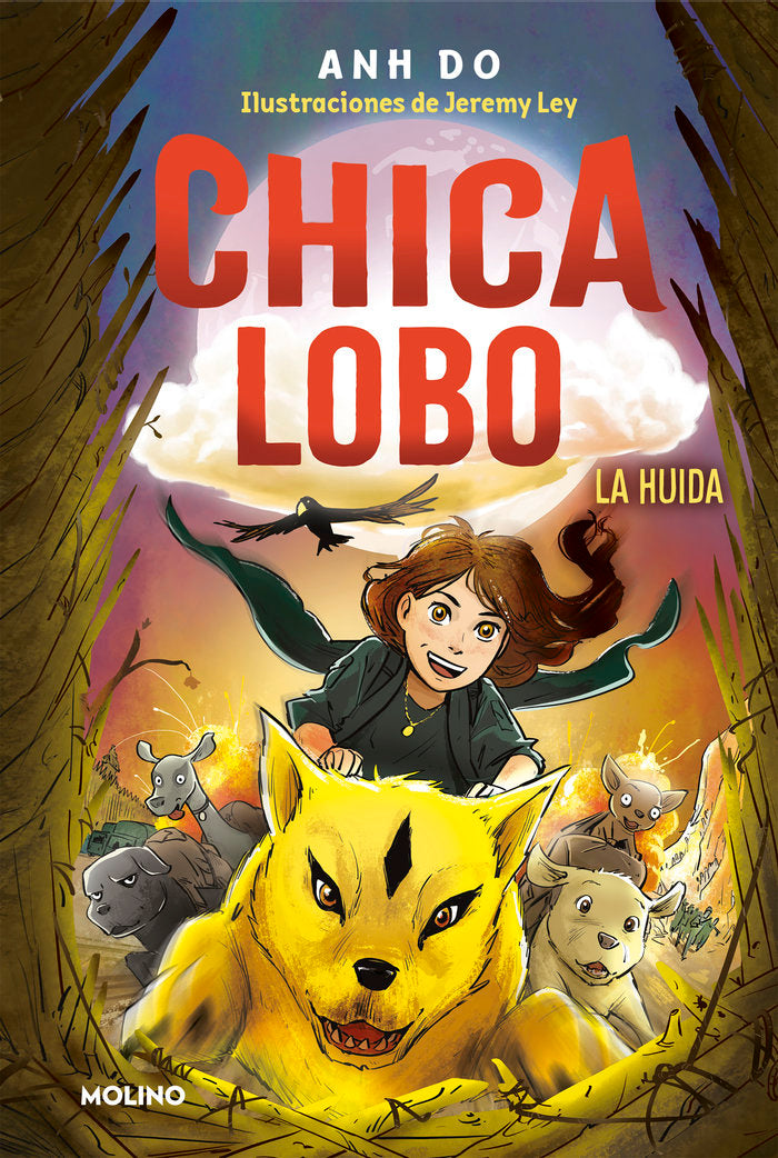 La huida (Chica lobo  2), de Do Anh | portada del libro