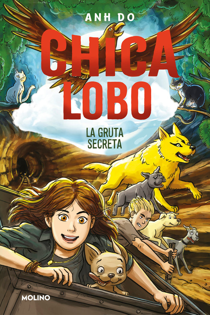 La gruta secreta (Chica lobo  3), de DO ANH | portada del libro
