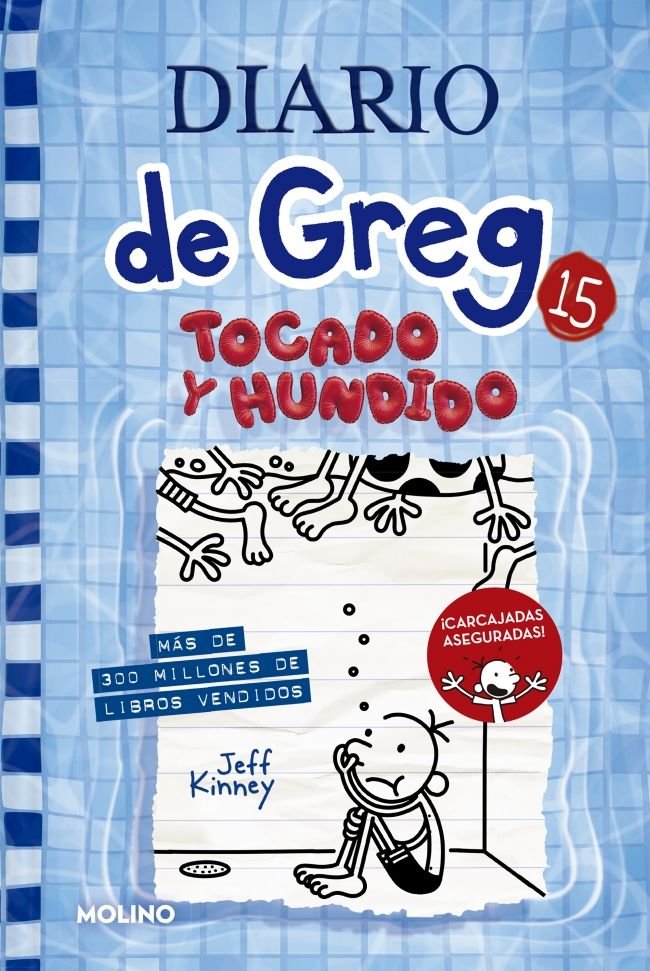 Tocado y hundido (Diario de Greg  15), de Kinney Jeff | portada del libro