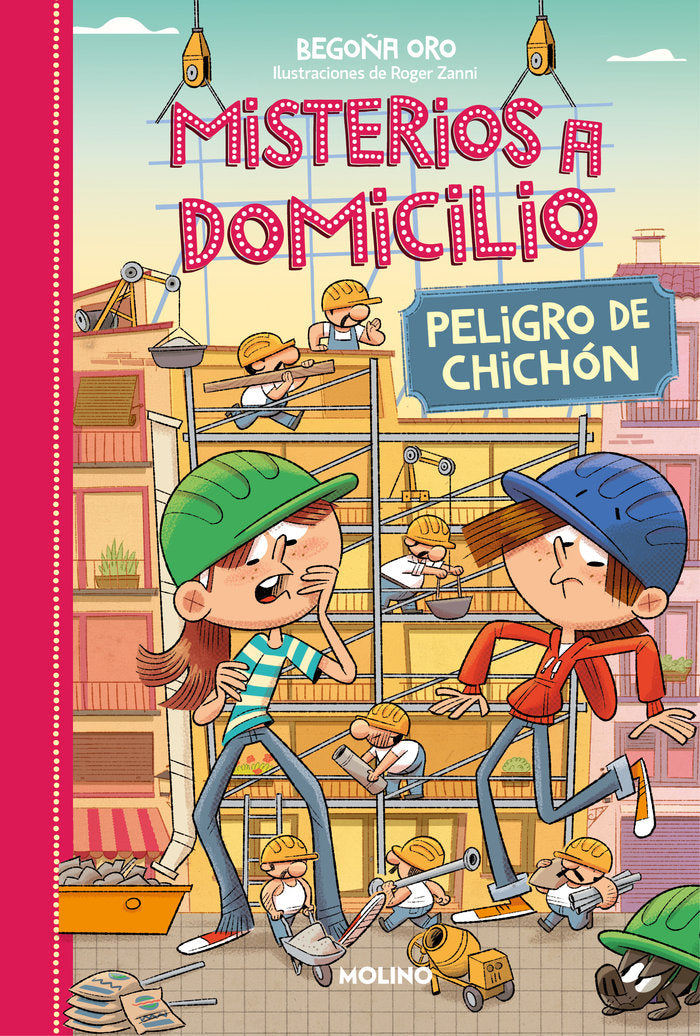 Peligro de chichón (Misterios a domicilio  9), de ORO | portada del libro