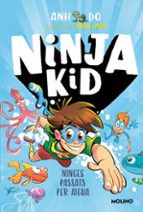 Ninges passats per aigua (Sèrie Ninja Kid  9), de Anh Do | portada del libro