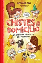 Chistes a domicilio (Misterios a domicilio), de Begoña Oro | portada del libro