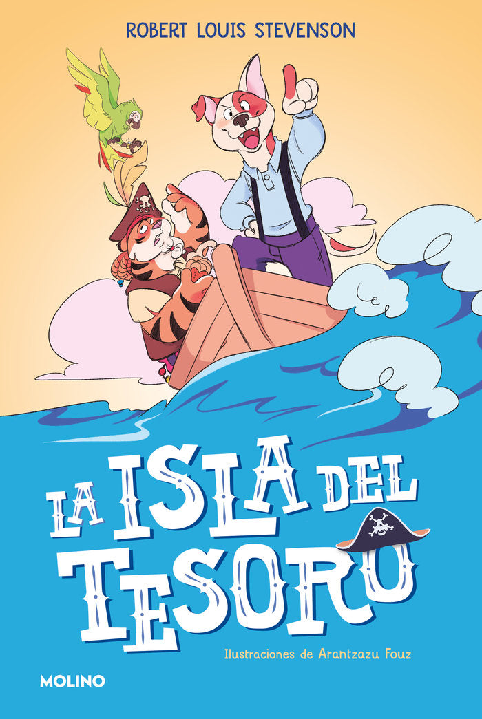 La isla del tesoro, de ROBERT LOUIS STEVENSON | portada del libro