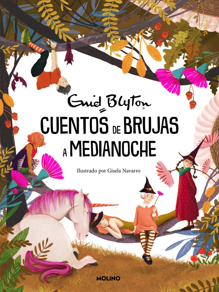 Cuentos de brujas a medianoche, de ENID BLYTON | portada del libro