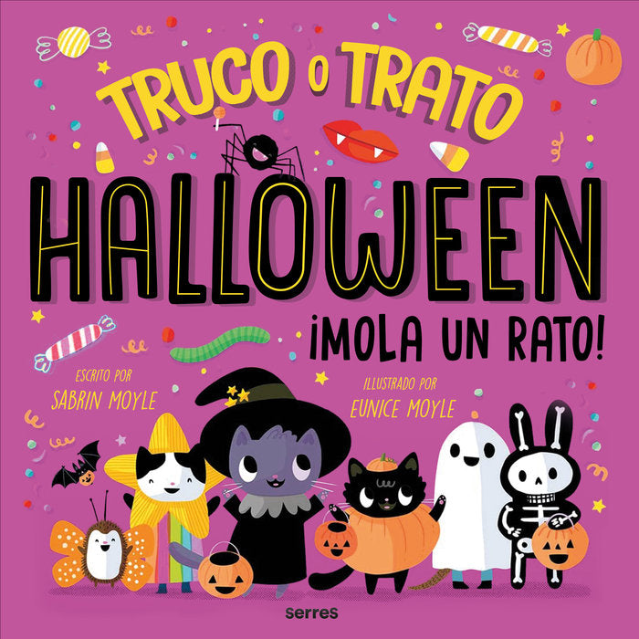 Halloween mola un rato ¡Truco o trato!, de SABRINA MOYLE | portada del libro
