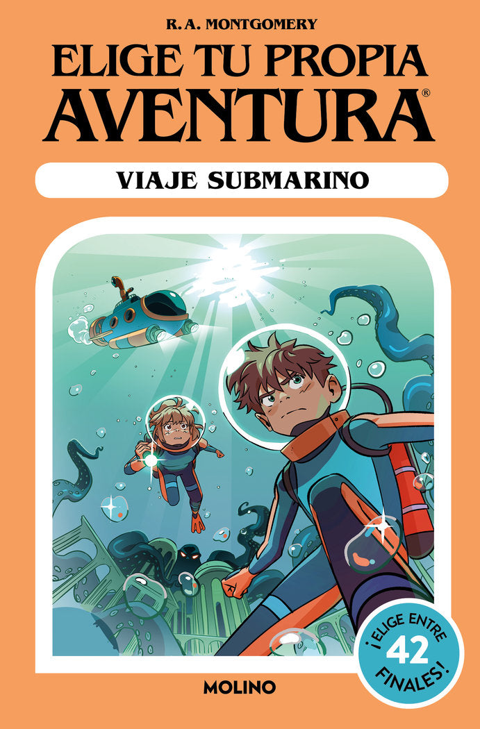 Viaje submarino (Elige tu propia aventura), de R A MONTGOMERY | portada del libro