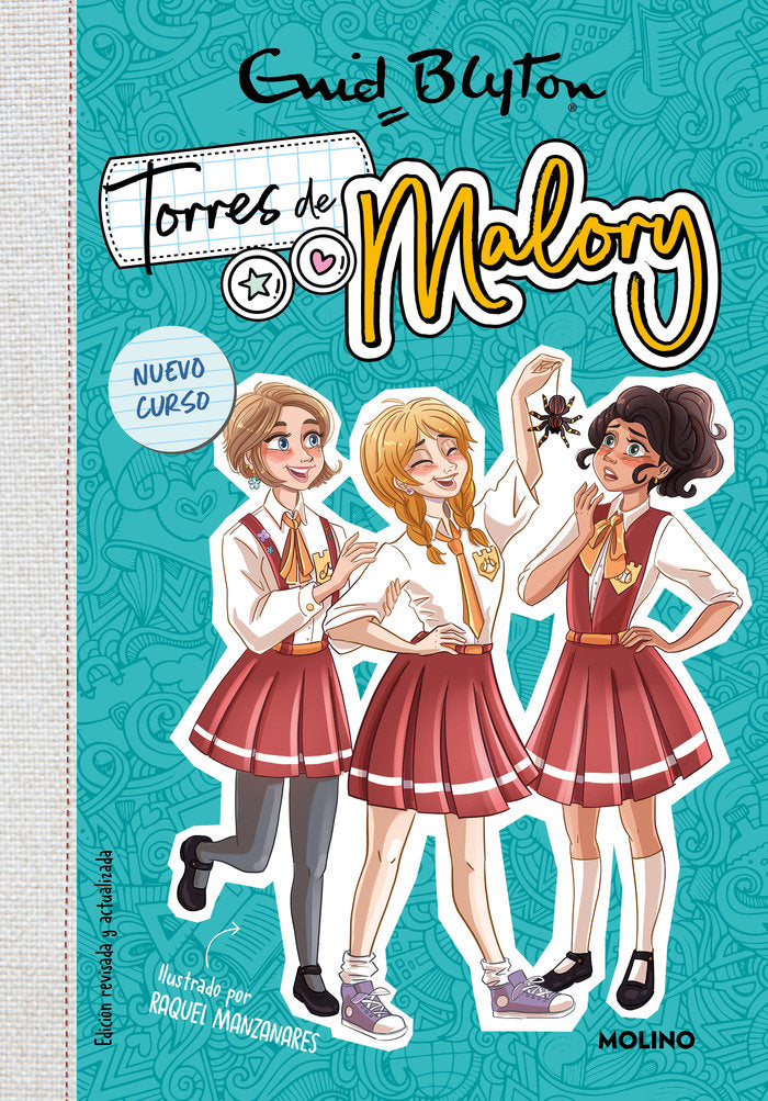 Nuevo curso (edición revisada y actualizada) (Torres de Malory  7), de ENID BLYTON | portada del libro