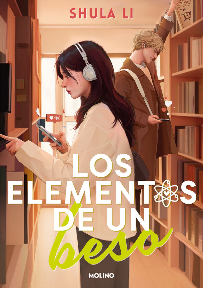 Los elementos de un beso, de SHULA LI | portada del libro