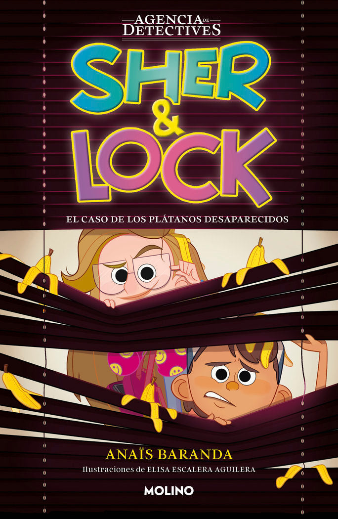 El caso de los plátanos desaparecidos (Sher & Lock  1), de ANAIS BARANDA BARRIOS | portada del libro