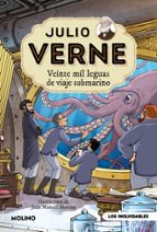 Veinte mil leguas de viaje submarino (edición actualizada, ilustrada y adaptada) (Julio Verne), de Julio Verne | portada del 
