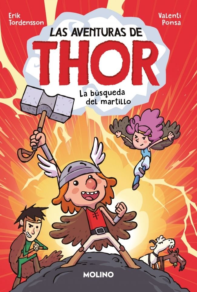 La búsqueda del martillo (Las aventuras de Thor  1), de TORDENSSON | portada del libro