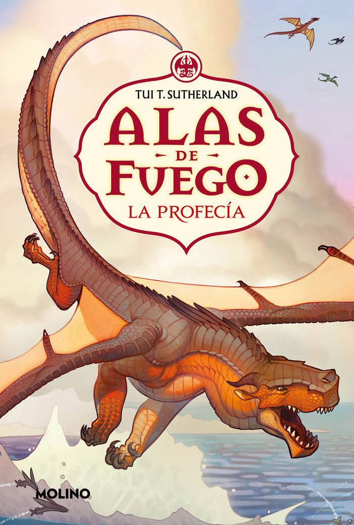 La profecía (Alas de fuego  1), de SUTHERLAND | portada del libro