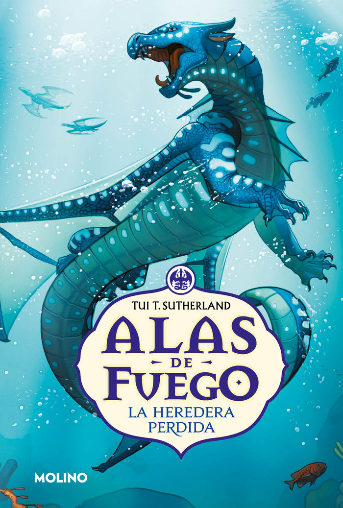 La heredera perdida (Alas de fuego  2), de SUTHERLAND | portada del libro