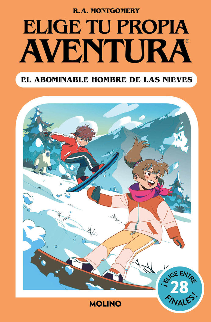El abominable hombre de las nieves (Elige tu propia aventura), de MONTGOMERY | portada del libro