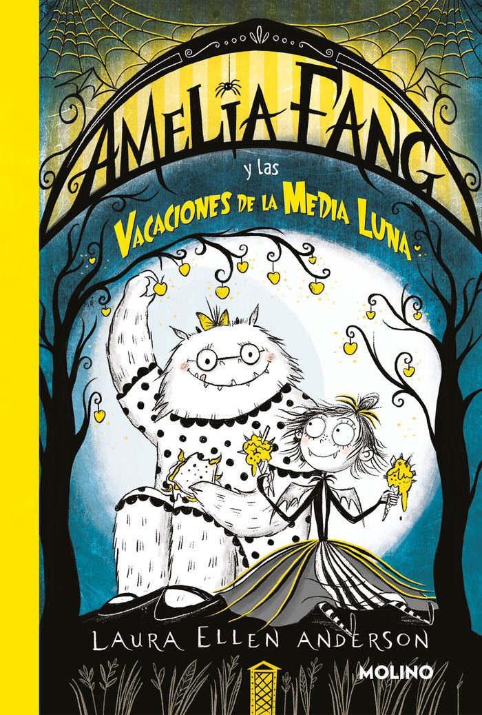 Amelia y las vacaciones de la media luna (Amelia Fang  4), de ANDERSON | portada del libro