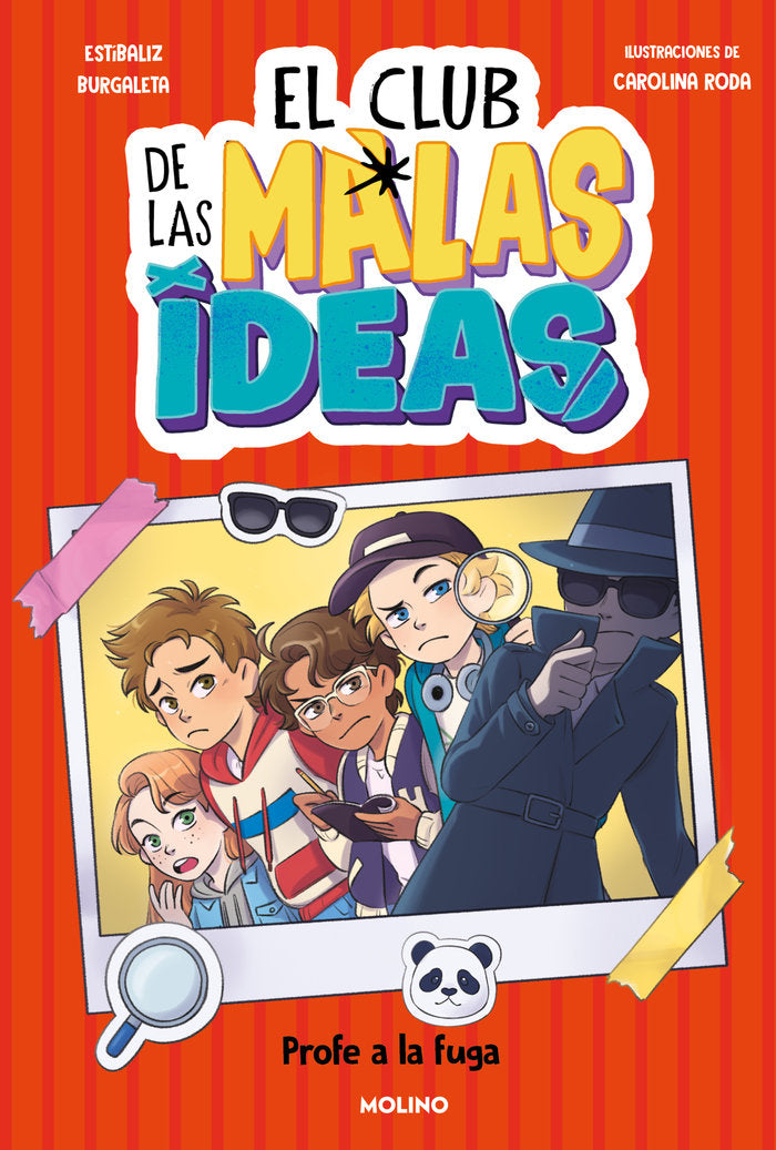 Profe a la fuga (El club de las malas ideas  2), de BURGALETA | portada del libro