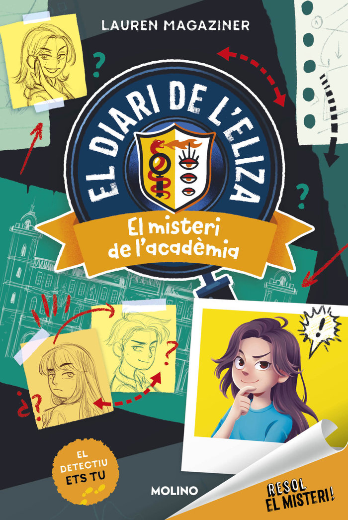 El misteri de l'acadèmia (Resol el misteri! El diari de l'Eliza  1), de MAGAZINER | portada del libro