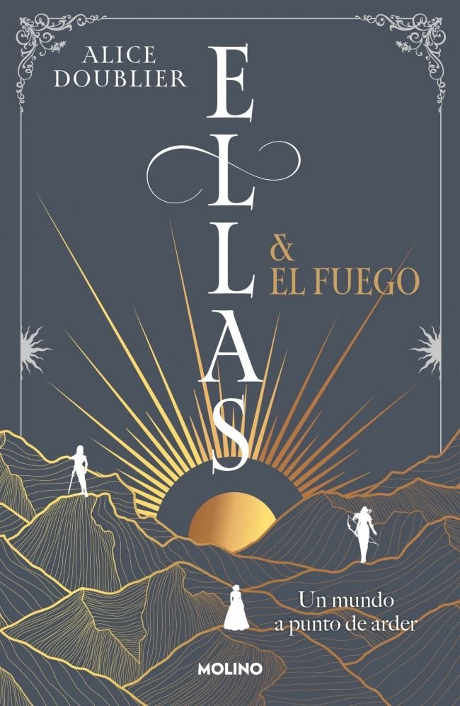 Ellas y el fuego (Ellas y el fuego  1), de DOUBLIER | portada del libro