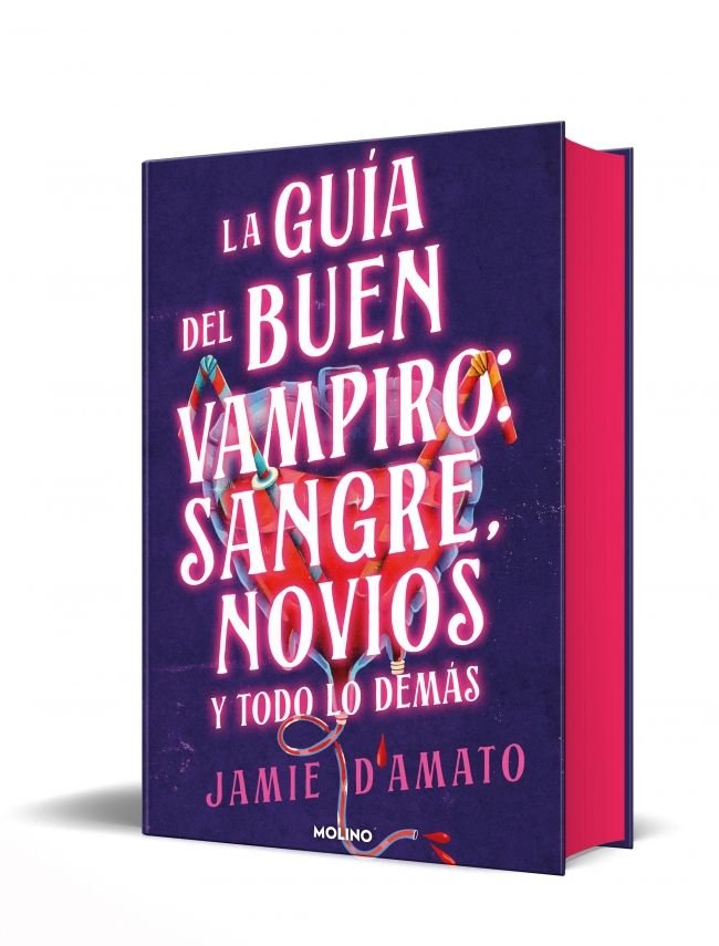 Guía del buen vampiro: sangre, novios y todo lo demás, de JAMIE D'AMATO | portada del libro