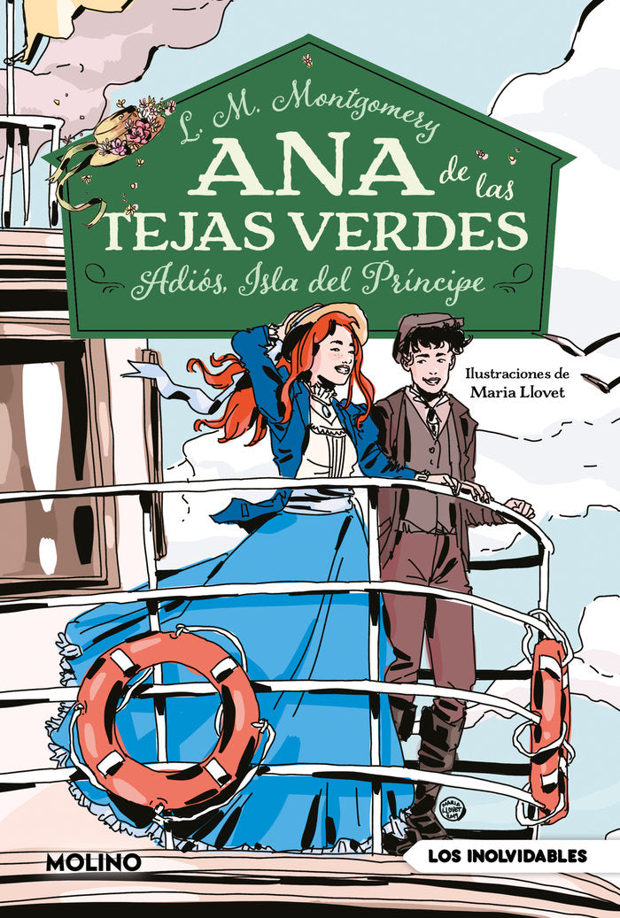 Adiós, Isla del Príncipe (Ana de las tejas verdes  5), de MONTGOMERY | portada del libro