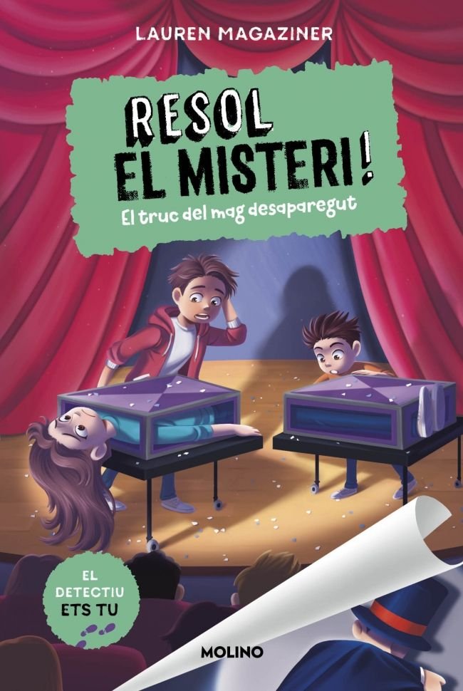 El truc del mag desaparegut (Resol el misteri!  9), de LAUREN MAGAZINER | portada del libro