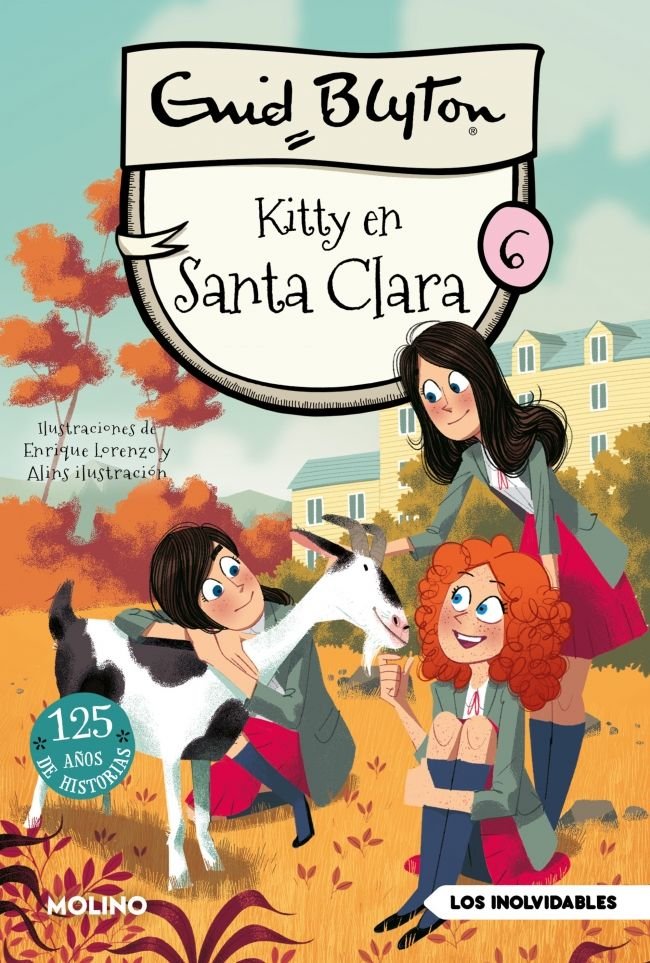 Kitty en Santa Clara (Santa Clara  6), de BLYTON | portada del libro