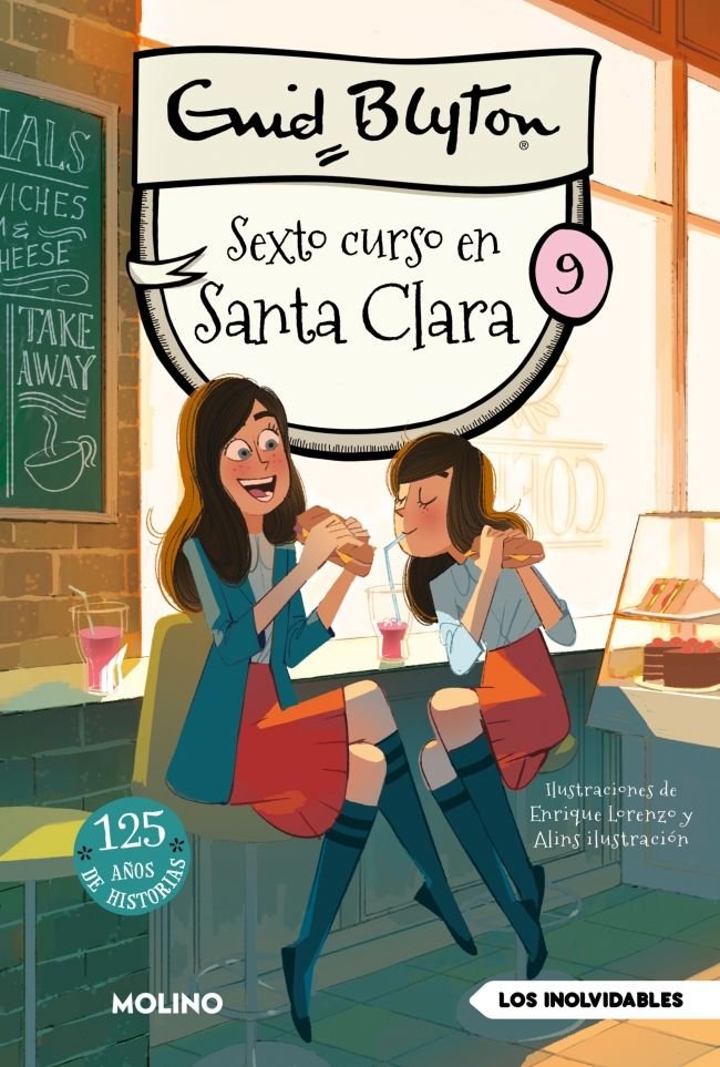 Sexto curso en Santa Clara (Santa Clara  9), de BLYTON | portada del libro