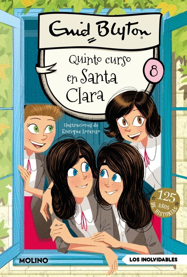 Quinto grado en Santa Clara (Santa Clara  8), de BLYTON | portada del libro