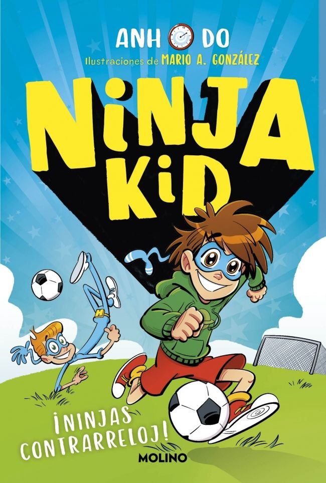 ¡Ninjas contrarreloj! (Ninja Kid  16), de ANH DO | portada del libro