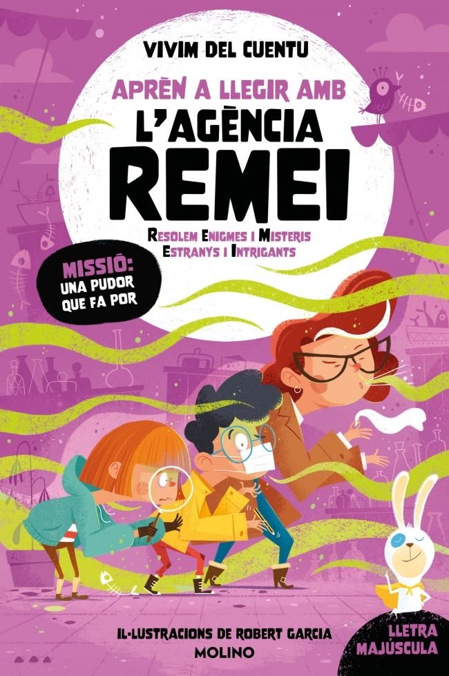 Missió: una pudor que fa por (Aprèn a llegir amb l'Agència REMEI  5), de VIVIM DEL CUENTU | portada del libro