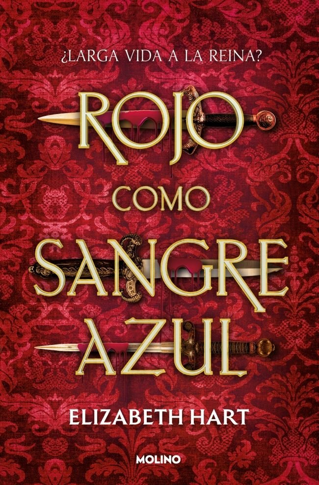 Rojo como sangre azul, de ELIZABETH HART | portada del libro