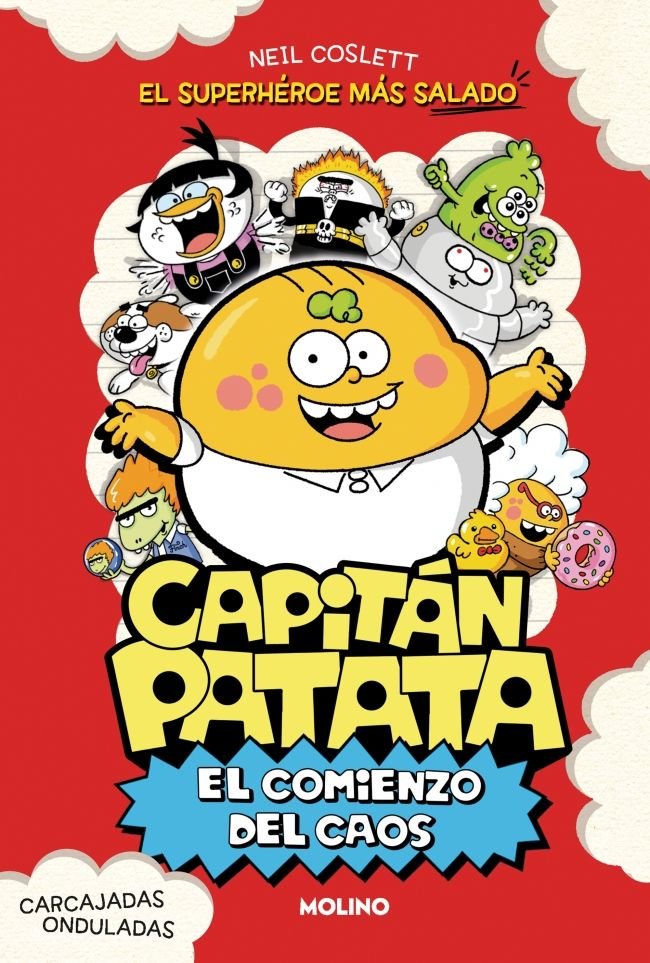 El comienzo del caos (Capitán Patata  1), de NEIL COSLETT | portada del libro