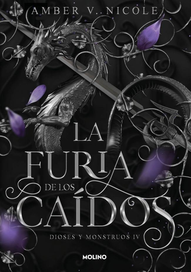 La furia de los caídos (Dioses y monstruos 4), de AMBER V NICOLE | portada del libro