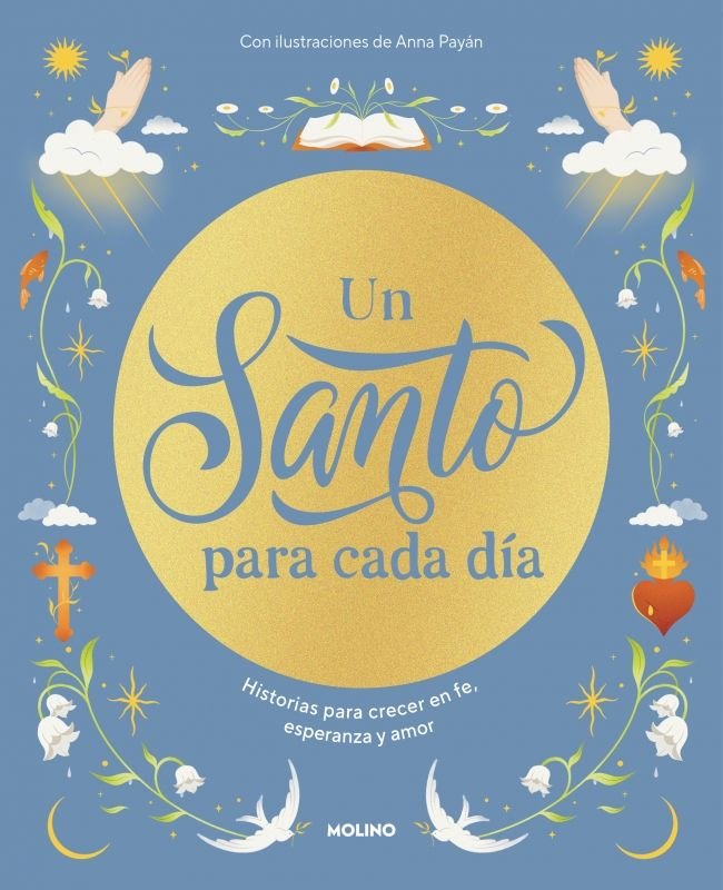 Un santo para cada día, de VARIOS AUTORES | portada del libro