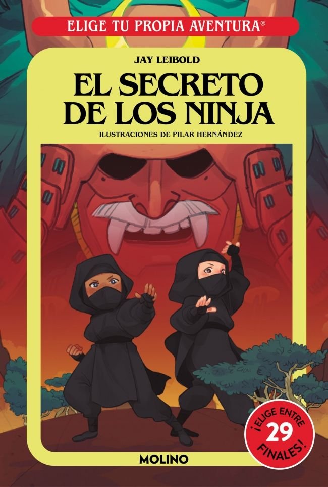 El secreto de los ninja (Elige tu propia aventura), de LEIBOLD | portada del libro
