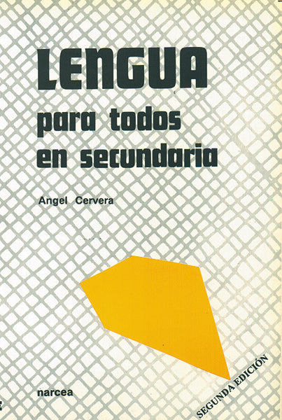 Lengua para todos en Secundaria, de Cervera Rodríguez, Ángel | portada del libro