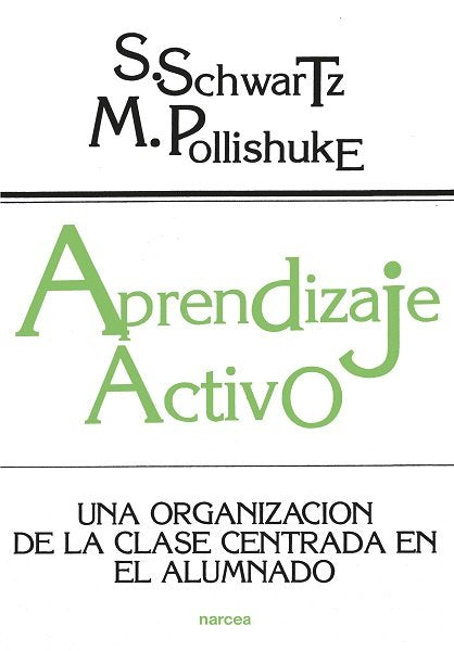 Aprendizaje activo, de Schwartz, S. | portada del libro