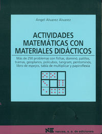 Actividades matemáticas con materiales didácticos, de ALVAREZ ALVAREZ | portada del libro