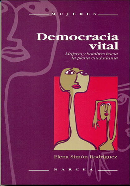 Democracia vital, de Simón Rodríguez, María Elena | portada del libro