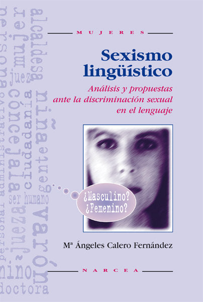Sexismo lingüístico, de Calero Fernández, M ª Ángeles | portada del libro