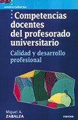 Competencias docentes del profesorado universitario, de Zabalza Beraza, Miguel Ángel | portada del libro