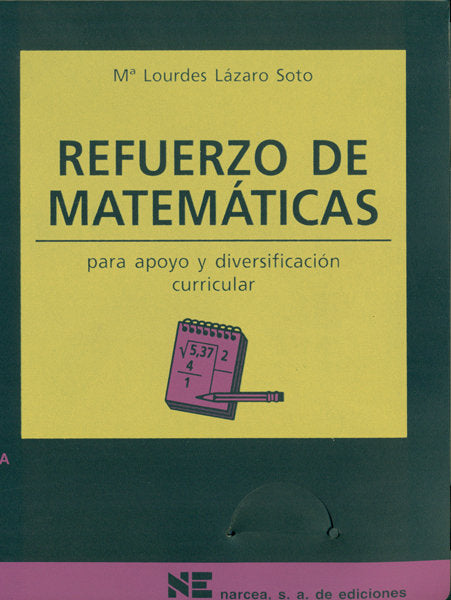 Refuerzo de Matemáticas para apoyo y diversificación, de Lázaro Soto | portada del libro