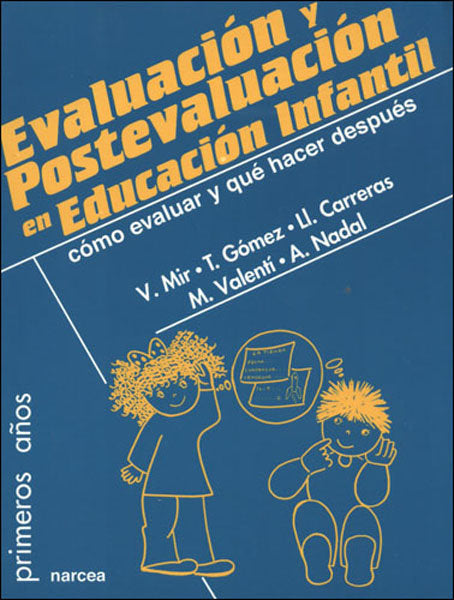Evaluación y postevaluación en Educación Infantil, de Mir Costa, Victoria | portada del libro