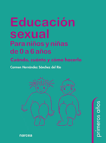 Educación sexual para niños y niñas de 0 a 6 años, de Hernández Sánchez del Río, Mª del Carmen | portada del libro