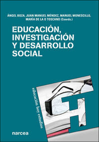Educación, investigación y desarrollo social, de Boza Carreño, Ángel | portada del libro