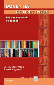 Docentes competentes, de Mañú Noain, José Manuel | portada del libro