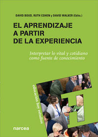 El aprendizaje a partir de la experiencia, de Boud, David | portada del libro