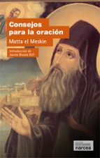 Consejos para la oración, de MESKIN MATTA | portada del libro