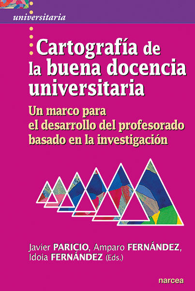Cartografía de la buena docencia universitaria, de Paricio, Javier | portada del libro