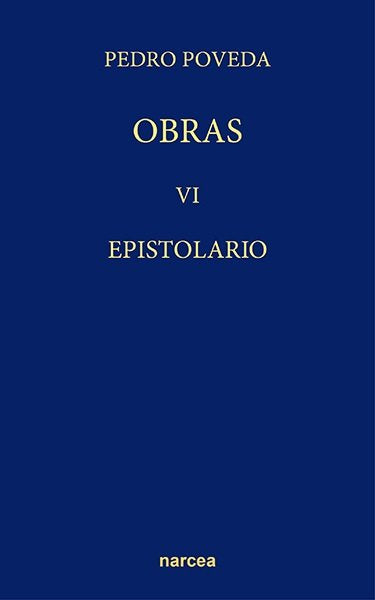 Epistolario. VI, de POVEDA CASTROVERDE, PEDRO | portada del libro